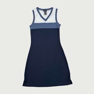 Color Block Sleeveless Dress